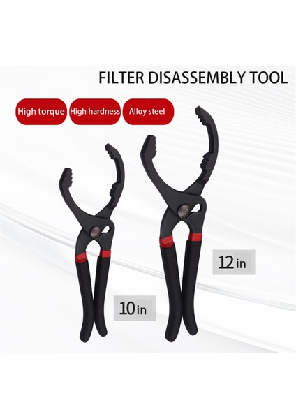 Araba Yağ Filtresi Pensesi Kelepçe Tipi Anahtar Yağ Filtresi Çıkarma 10 Inç (Yurt Dışından) fiyatları