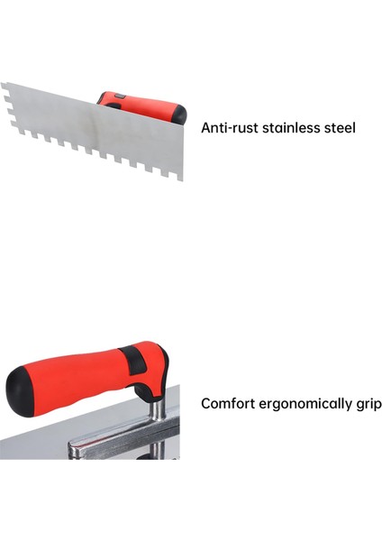 Kare Mala 3'lü Set, Kauçuk Derz Düzleştirici ile (Yurt Dışından) fiyatları