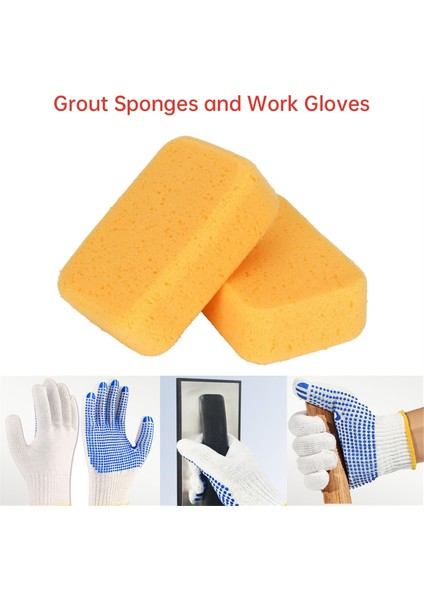 Kare Mala 3'lü Set, Kauçuk Derz Düzleştirici ile (Yurt Dışından) fırsatları