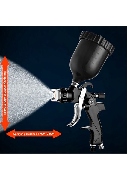 Sprey Tabancası Hvlp Hava Boya Püskürtücü Üstten Kap Sprey Tabancası Yüksek Atomizasyon B (Yurt Dışından) fiyatları