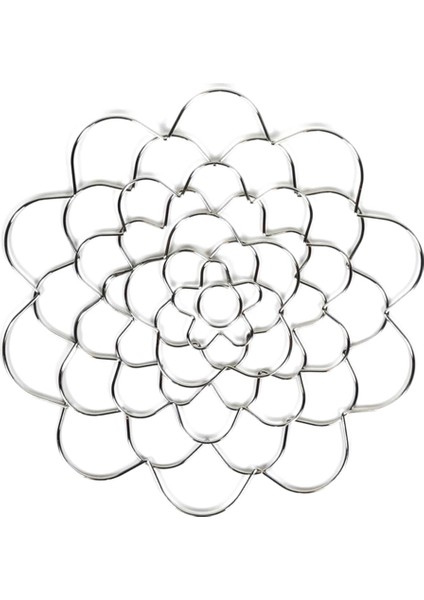 Çiçek Arantaj Tutucu Çiçek Düzenleme Asistanı Yeniden Kullanılabilir Paslanmaz Çelik 6inch (Yurt Dışından)