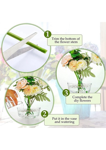 Çiçek Arantaj Tutucu Çiçek Düzenleme Asistanı Yeniden Kullanılabilir Paslanmaz Çelik 6inch (Yurt Dışından) fiyatları