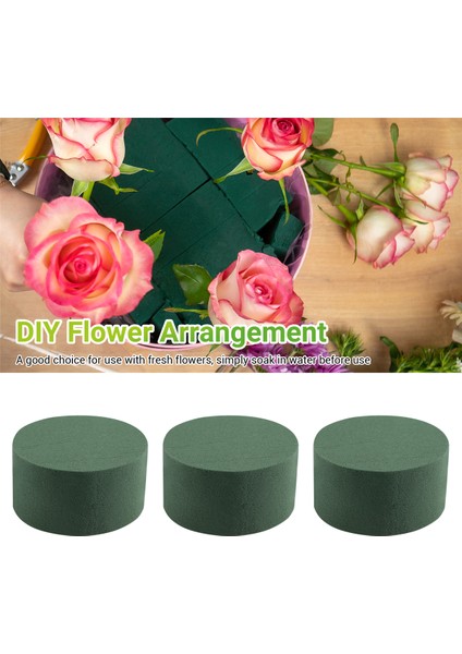 12PCS/SET Diy Çiçek Aranjman Kiti Yeşil Yuvarlak Islak Çiçek Köpük Düğün Koridoru Çiçekler Parti Dekorasyon (Yurt Dışından) indirimleri