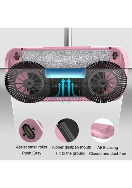 Süpürge ve Paspas Kombinasyonu El Itmeli Tip Süpürge ve Faraş Seti (Yurt Dışından) fırsatları