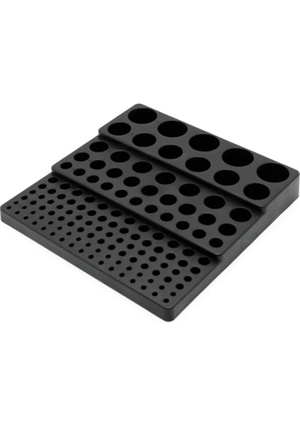 Çok Işlevli Matkap Tutucu 131 Delikli Alet Tutucu Kutusu Siyah (Yurt Dışından)