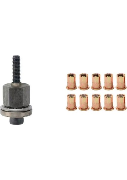 Manuel Perçin Vida Perçin Makinesi Perçin Somunu Aleti M5 (Yurt Dışından)