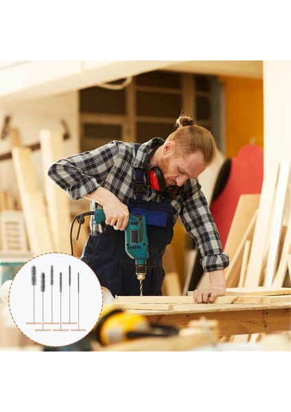 Matkap Deliği Fırçası Seti 8/12/16/20/25/30 mm Temizlik Fırçası Paslanmaz Çelik Delik Fırçaları Çekiç Matkapları Için Temizlik Fırçaları (Yurt Dışından) modelleri