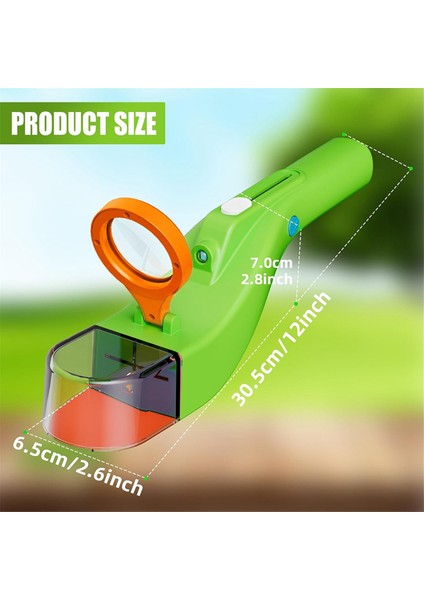 Böcek Vakumlu Böcek Yakalayıcı, LED Işıklı Örümcek Böcek Yakalayıcı A (Yurt Dışından) fiyatları