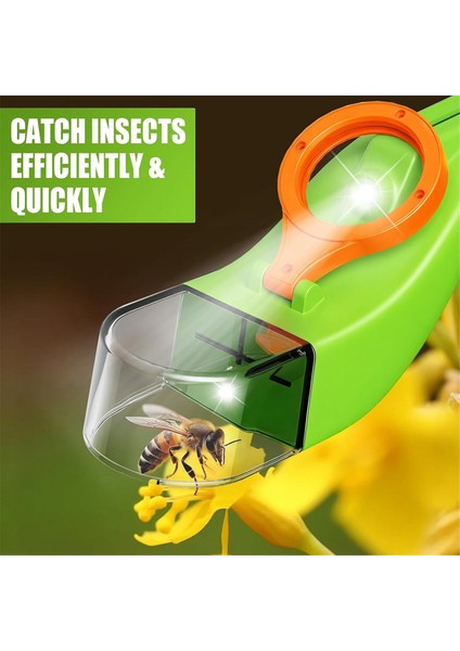 Böcek Vakumlu Böcek Yakalayıcı, LED Işıklı Örümcek Böcek Yakalayıcı A (Yurt Dışından) indirimleri