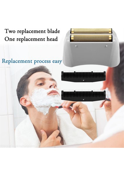 Andis 17150, 17160, 17200, 17250 Için Tıraş Makinesi Yedek Folyosu ve Kesicileri (Yurt Dışından) fırsatları