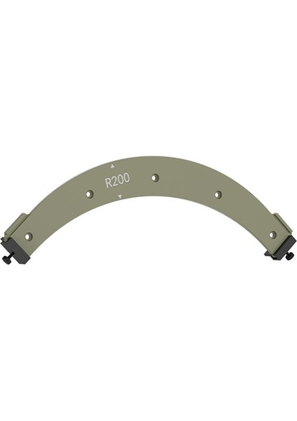 Ahşap Işleme Yarıçap Köşe Şablonu R200 (Yurt Dışından)