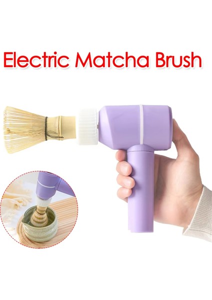 Matcha Fırçası Elektrikli Bambu Çırpıcı Matcha'yı Hızlı Çırpma Aleti (Yurt Dışından) modelleri