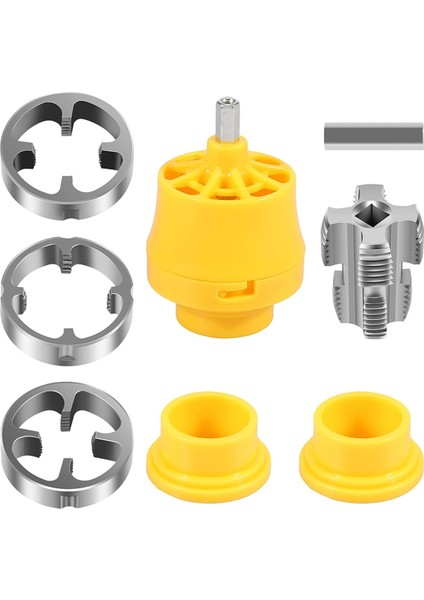 Elektrikli Matkap, Sıhhi Tesisat Seti B Için Pvc Diş Açma Aleti (Yurt Dışından)