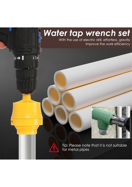 Elektrikli Matkap, Sıhhi Tesisat Seti B Için Pvc Diş Açma Aleti (Yurt Dışından) fiyatları
