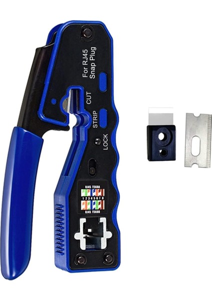 Cat5 Cat6 A Için RJ45 Sıkma Aleti Seti (Yurt Dışından)