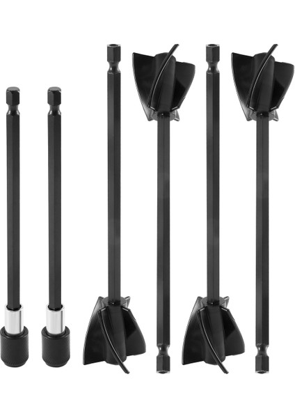 Epoksi Reçine Boya Mikser Kürekler Matkap Için, 4 Pcs Yeniden Kullanılabilir Boya Karıştırıcı Reçine Matkap Mikser Kürekleri ve 2 Pcs Uzatma Çubukları (Yurt Dışından) fiyatları