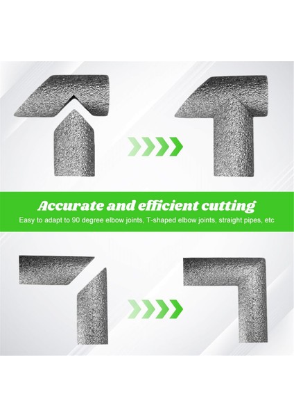 3 Parça Köpük Boru Kesme Seti, Plastik Yalıtım Kesme Aleti (Yurt Dışından) indirimleri