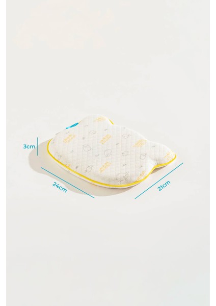 Visco Düz Kafa Yastığı Kafa Şekillendirici Visko Yastık 24X21X3 cm fiyatları