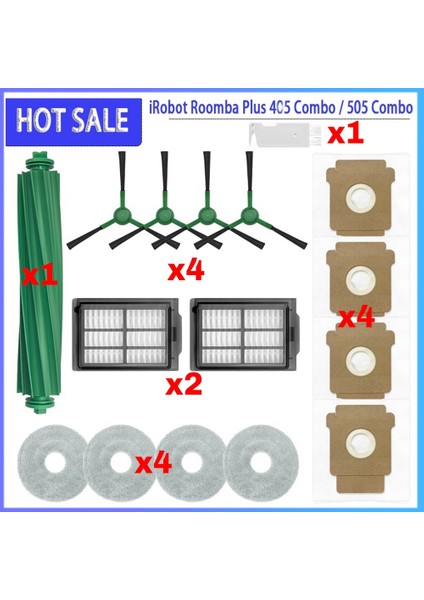 Irobot Roomba Plus 405 / 505 Kombo Yedek Parça Aksesuarlarına Uygun (Yurt Dışından) fiyatları