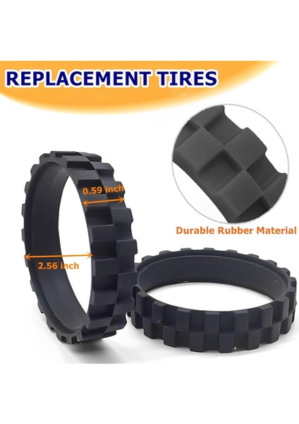 Irobot Roomba J7,ı7 Için Yedek Ön Tekerlek ve Lastik Takımı (Yurt Dışından) fiyatları