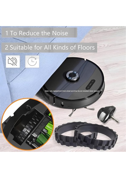 Irobot Roomba J7,ı7 Için Yedek Ön Tekerlek ve Lastik Takımı (Yurt Dışından) indirimleri