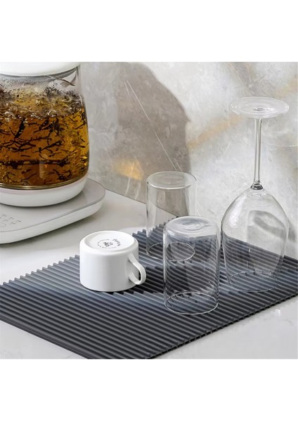 Tezgah Için Silikon Mutfak Paspasları-Yüksek Sıcaklığa Dayanıklı, Anti-Ölçeklendirme, Kayma Önleyici Bardak Altlıkları ve Placemats (Yurt Dışından) fiyatları