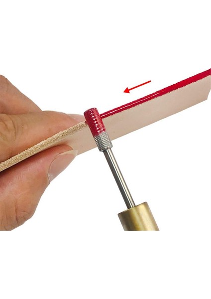 Adet Deri Kenar Boyama Aleti, Abanoz Ağacı Saplı, Çift Rulmanlı (Yurt Dışından) fırsatları