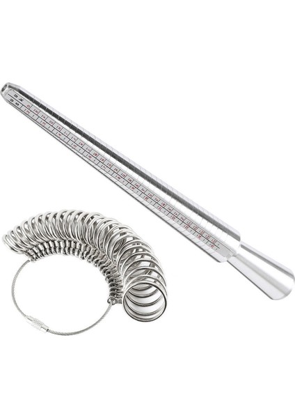 Yüzük Ölçer Ölçüm Aleti Seti Yüzük Ölçüsü Ölçümü Yapma Kiti (Yurt Dışından) fiyatları