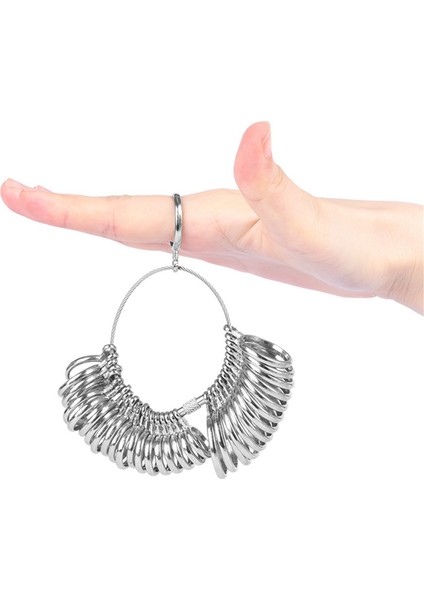 Yüzük Ölçer Ölçüm Aleti Seti Yüzük Ölçüsü Ölçümü Yapma Kiti (Yurt Dışından) indirimleri