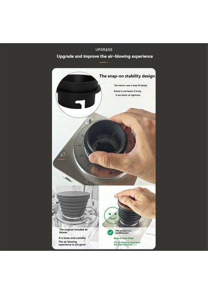 Gemilai 9015C Kahve Öğütücü B Için Hava Üflemeli Kahve Çekirdek Silosu (Yurt Dışından) modelleri