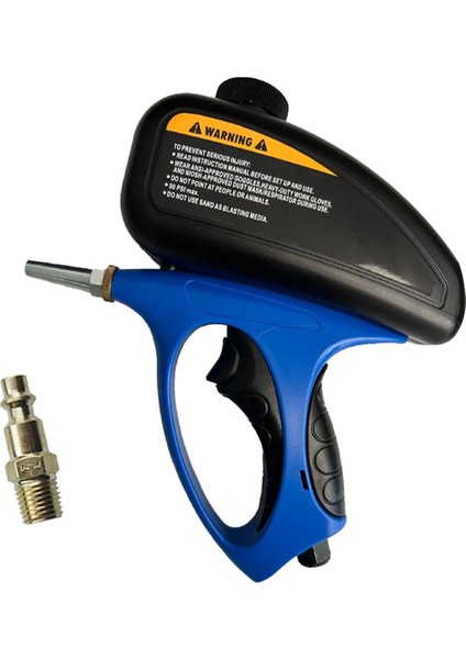 Elde Taşınabilir Yerçekimi Patlatıcı 90PSI Taşınabilir Kum Boya Püskürtücü (Yurt Dışından)