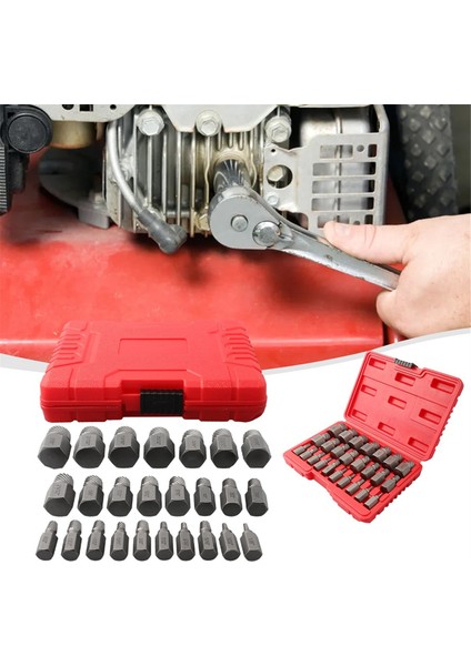 Etkili Altıgen Vida Çıkarma Seti 25 Parça Cıvata Çıkarma Kiti (Yurt Dışından) modelleri