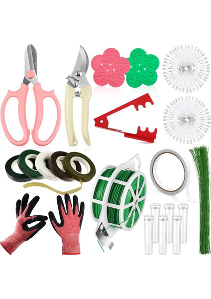 Çiçek Düzenleme Araç Seti Gül Dikeni Sökücü B (Yurt Dışından)