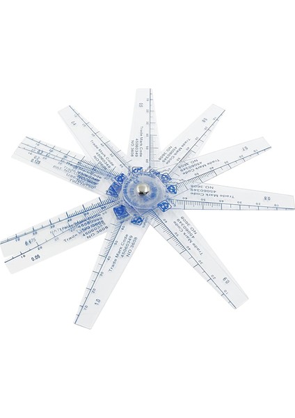 Plastik Kalınlık Ölçer 0,05-1 mm Kalınlık Ölçüm Aletleri 13'ü 1 Arada (Yurt Dışından) fırsatları