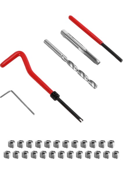 Hasarlı Dişli Anahtarını Onarmak Için 30 Parça M6X1 Dişli Tamir Takımı (Yurt Dışından) fiyatları