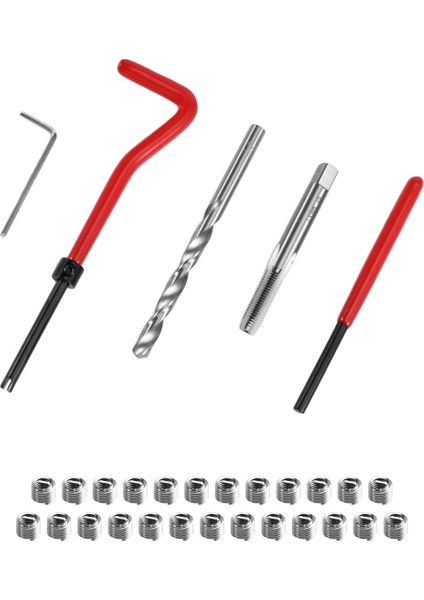 Hasarlı Dişli Anahtarını Onarmak Için 30 Parça M6X1 Dişli Tamir Takımı (Yurt Dışından) modelleri