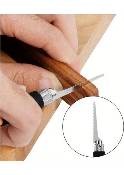 Mini Testere Seti Kendin Yap El Sanatları Bıçağı Testeresi 3 El Sanatları Bıçağı ile Küçük Testere (Yurt Dışından) fiyatları