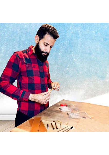 Ince Ahşap Torna Kalem Seti - Siyah Mürekkepli 10'lu Paket + Bonus Kapaklar (Yurt Dışından) indirimleri