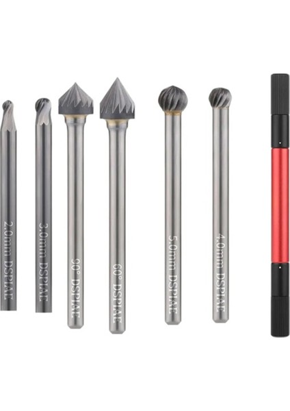 At-Ct Üniversal Pah Kırma Aleti Φ3.0mm Şaft Pah Matkap Uçları 5 Adet (Yurt Dışından)