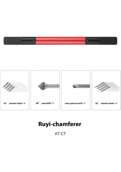 At-Ct Üniversal Pah Kırma Aleti Φ3.0mm Şaft Pah Matkap Uçları 5 Adet (Yurt Dışından) fiyatları