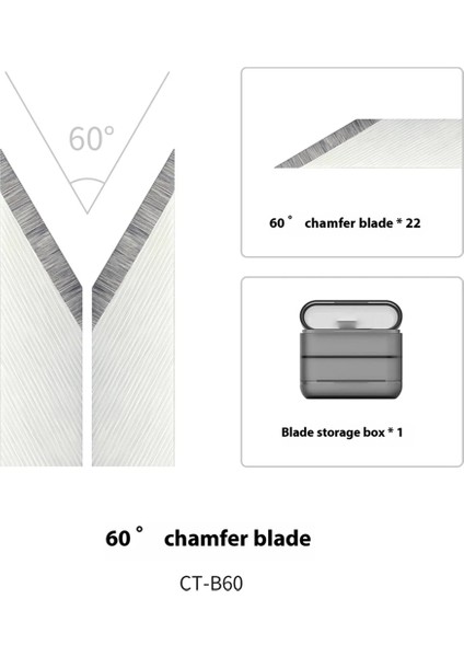 At-Ct Üniversal Pah Kırma Aleti Φ3.0mm Şaft Pah Matkap Uçları 5 Adet (Yurt Dışından) indirimleri