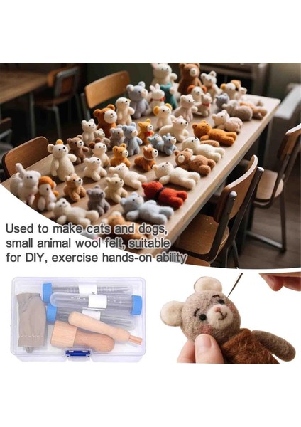 Boyutta 30 Keçe Iğnesi ve Ahşap Saplı Iğne-Keçe Seti (Yurt Dışından) indirimleri