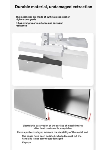 Mekanik Klavyeler Için Tuş Kapağı Çıkarıcı Evrensel Tuş Çıkarıcı Siyah (Yurt Dışından) modelleri