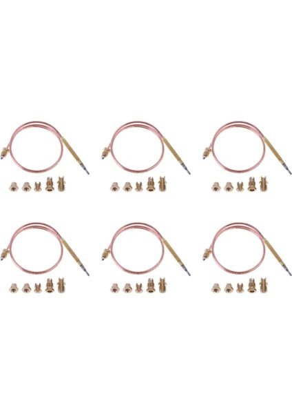 120 cm Evrensel Termoçift Vanası Şömine Sıcaklık Kontrol Probu (Yurt Dışından)