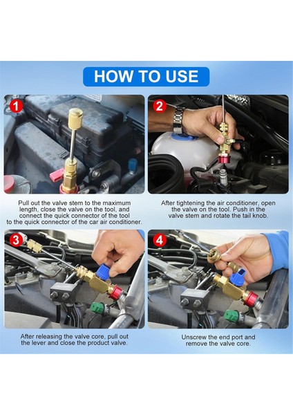 R134A R1234YF Vana Çekirdeği Sökme Aleti (Yurt Dışından) indirimleri