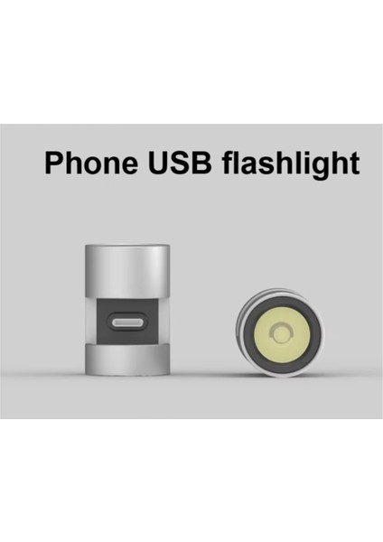 Taşınabilir El Feneri 230 Yüksek Lümen Telefon USB El Feneri (Yurt Dışından) fırsatları