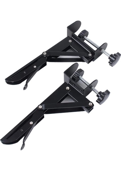 Katlanabilir Masaüstü Braket 2pcs Ayarlanabilir Masa Kenarı Raf Yumruksuz Metal Ev Ofis Organizatör Bilgisayar Masası Uzantısı (Yurt Dışından) fırsatları