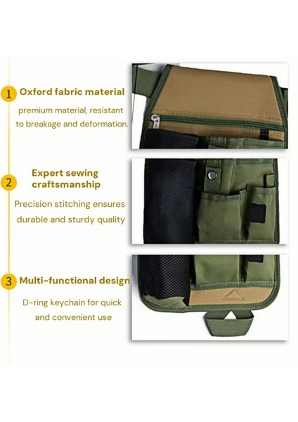 Alet Kemeri Dış Mekan Çalışmaları Için Su Geçirmez Oxford Kumaş Çok Fonksiyonlu (Yurt Dışından) indirimleri