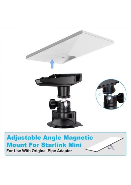 Starlink Mini Emme Kupası Temel Montaj Çatı Ayarlanabilir Açılı Araç Starlink Mini Erişim Için Düz Montaj (Yurt Dışından) modelleri