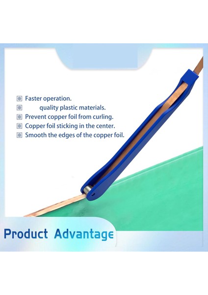 Vitray Bakır Folyo Aracı (1/4 Inç) (Yurt Dışından) fiyatları